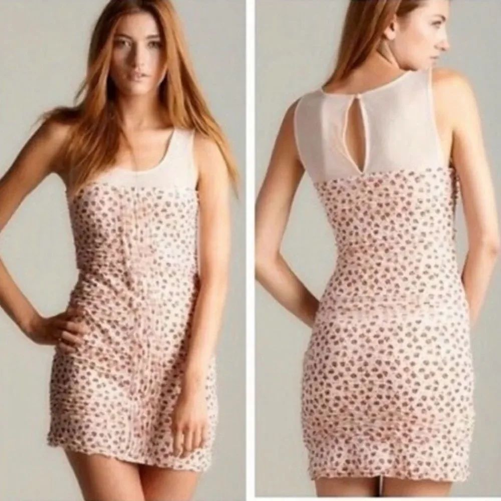 FREE PEOPLE | Bitsy Ditsy Sleeveless Floral Bodycon Dress Women’s Size Medium